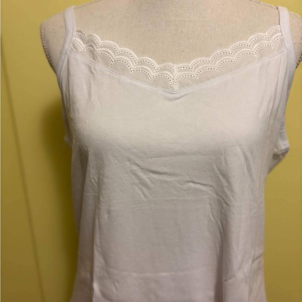 NWT Felina White and Pink Pajama Set